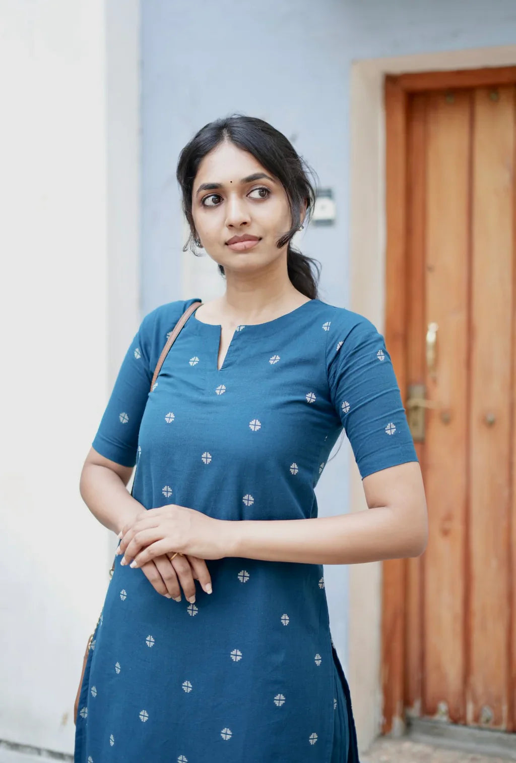 Women Cotton Printed Kurta Set