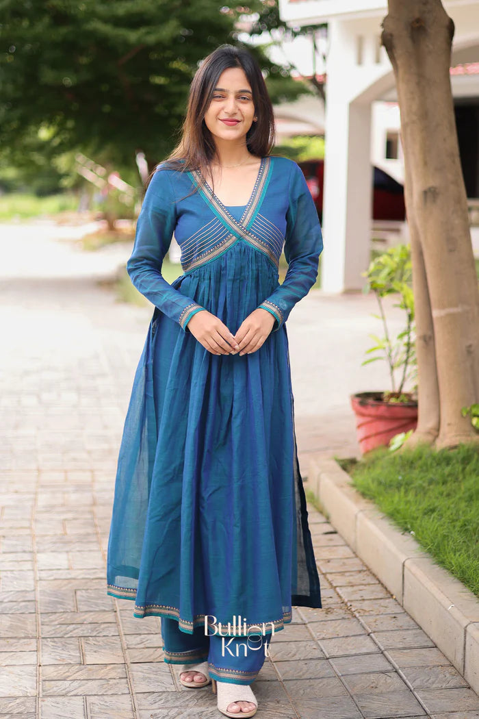 Cotton Fabric For Casual And Festive Occasions Kurta Set