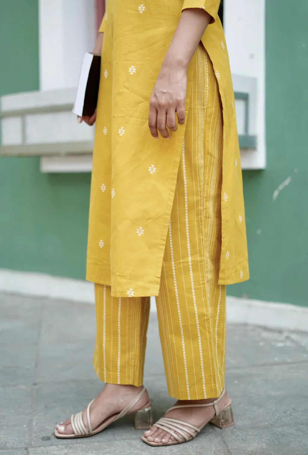 Women Cotton Printed Kurta Set