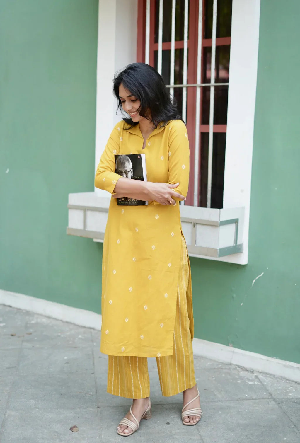 Women Cotton Printed Kurta Set
