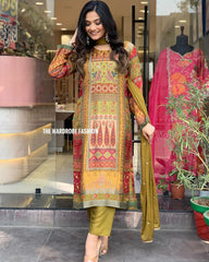 Women's Designer Party Wear Soft Premium Silk Salwar Suit