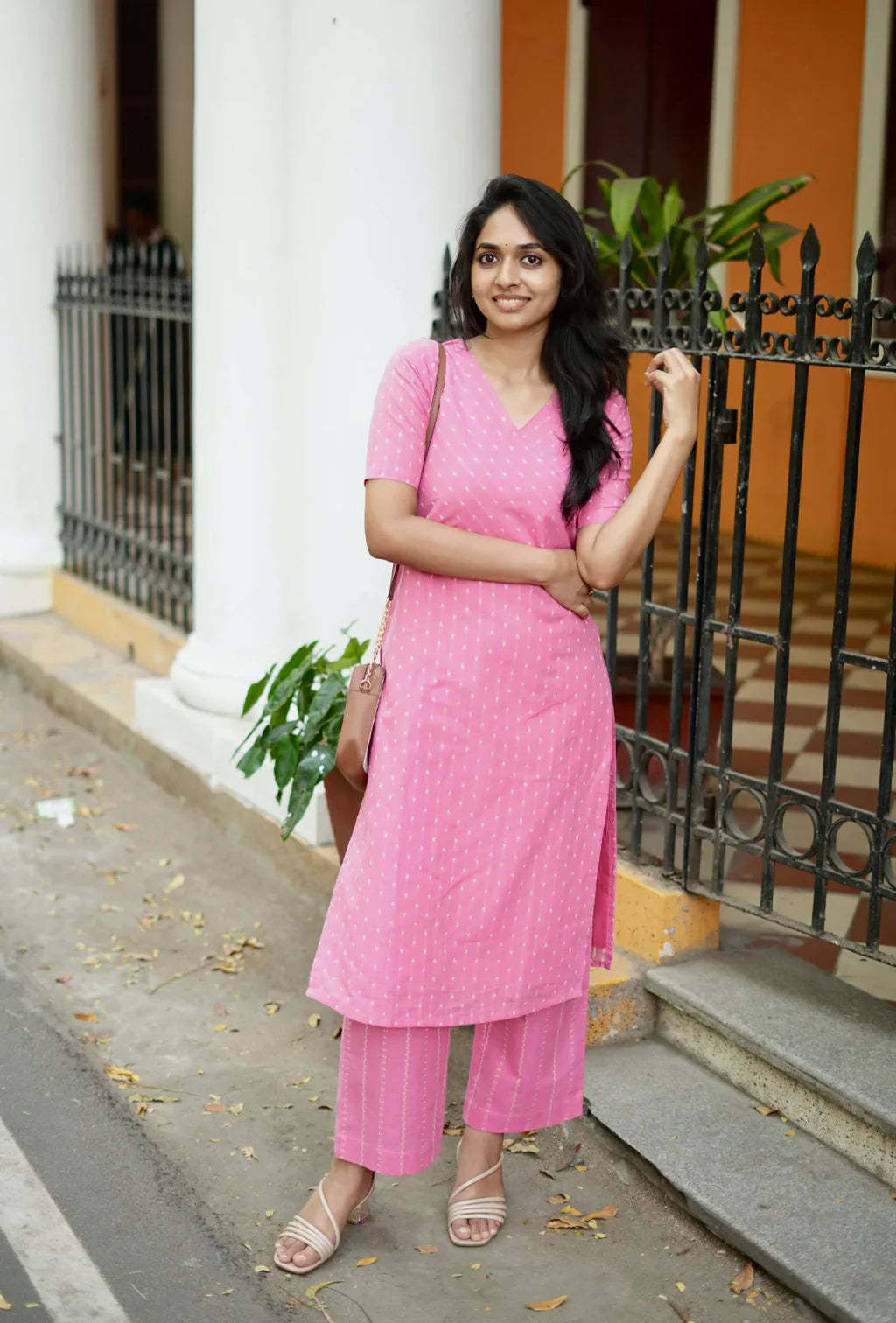 Women Cotton Printed Kurta Set