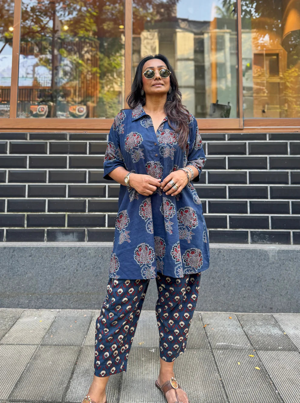 WOMEN CASUAL PRINTED CO-ORD SET