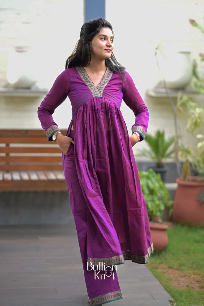 Cotton Fabric For Casual And Festive Occasions Kurta Set