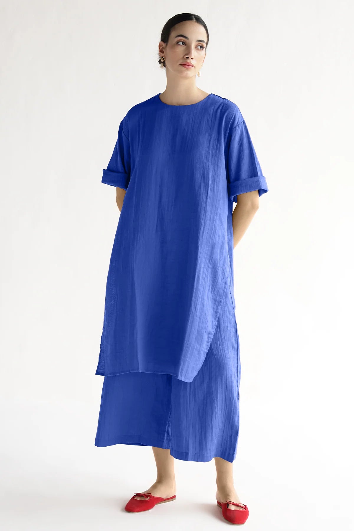 Women Pure Cotton Kurta Set