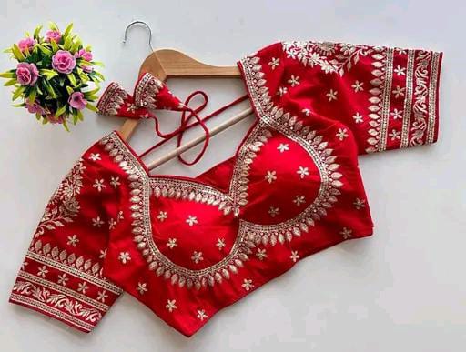 Women Embroidered Blouse Piece