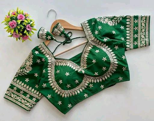 Women Embroidered Blouse Piece