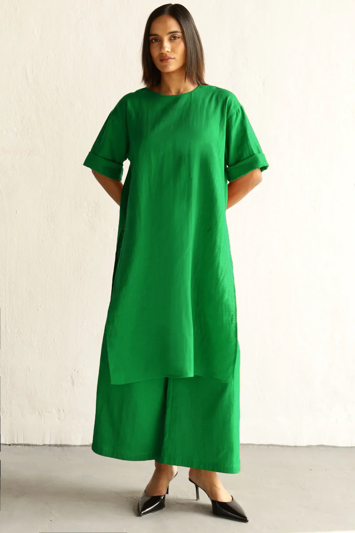 Women Pure Cotton Kurta Set