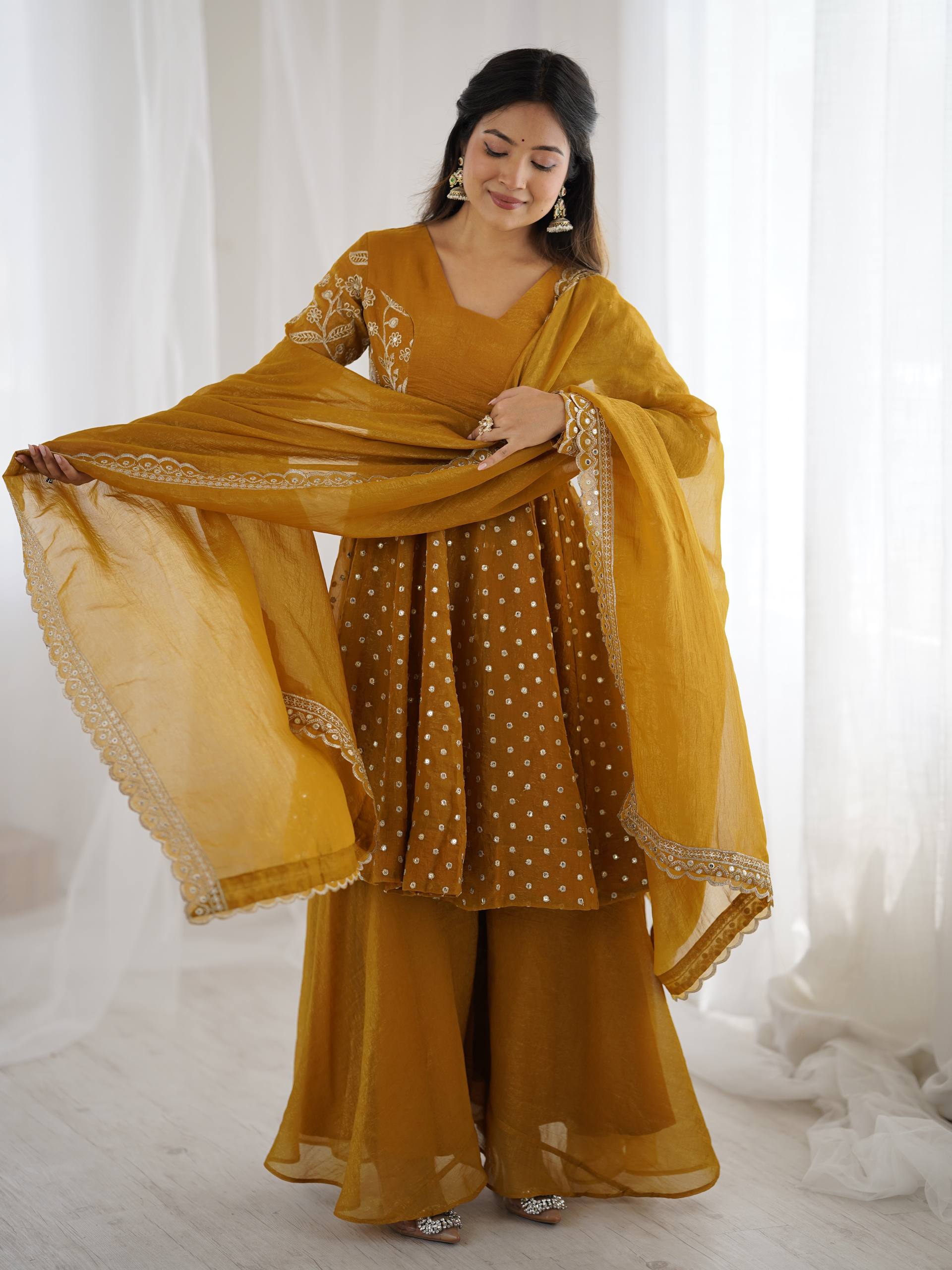 Women’s Ethnic Sharara Set