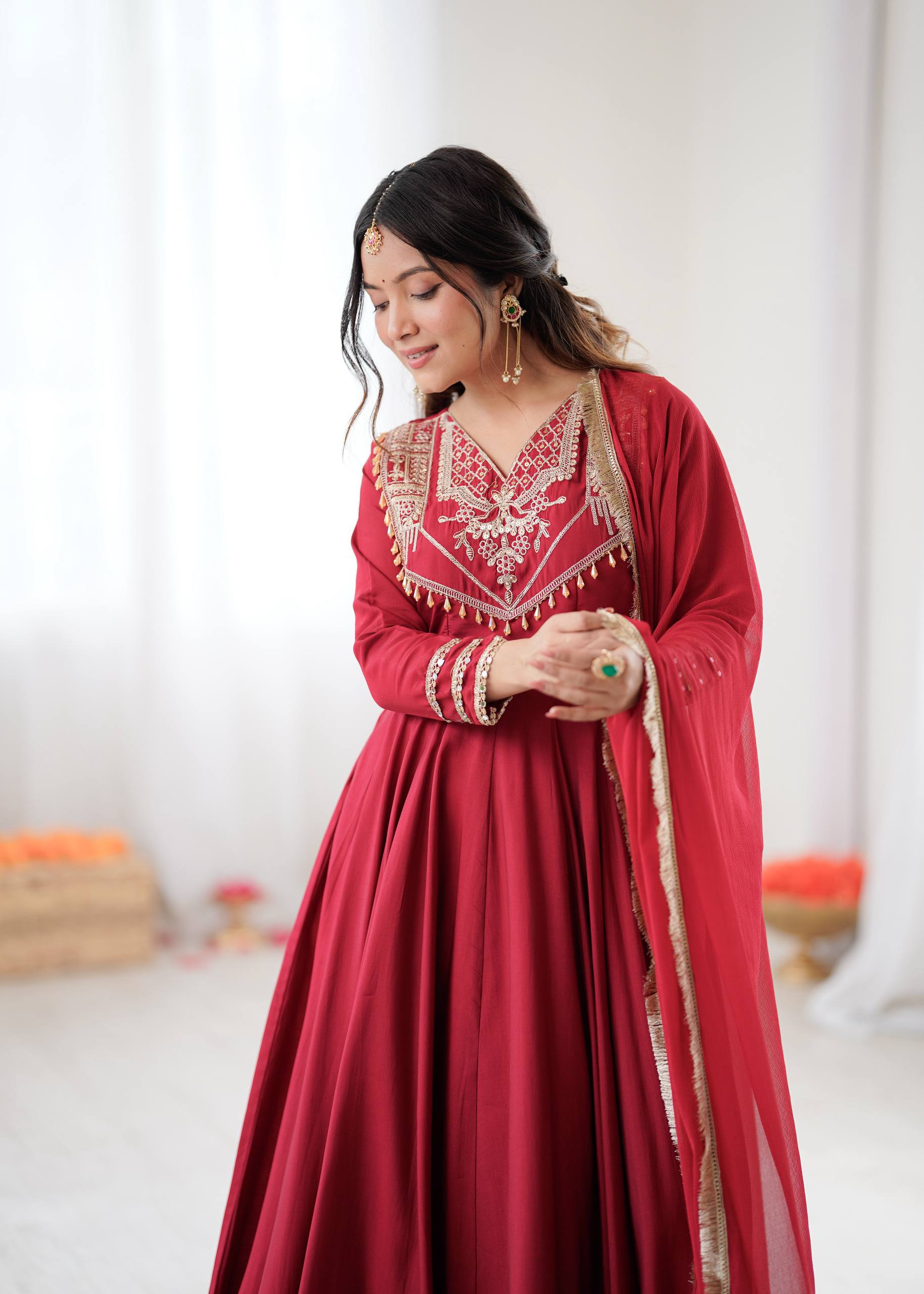 Women’s Ethnic Anarkali Gown