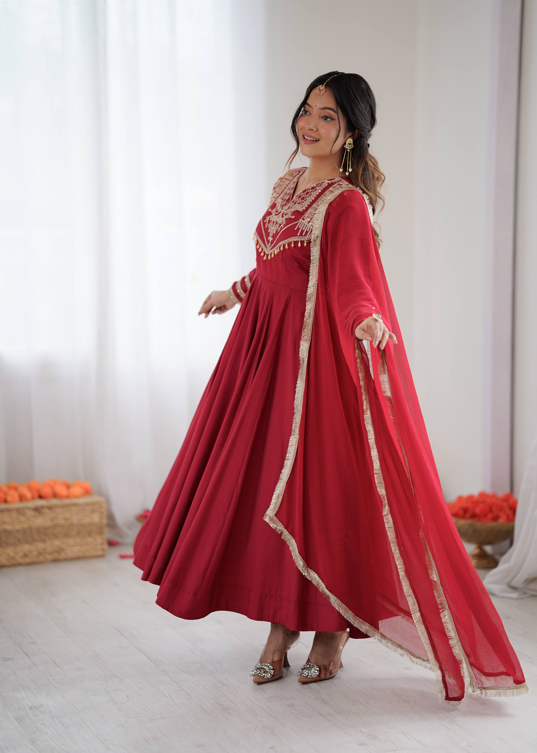 Women’s Ethnic Anarkali Gown
