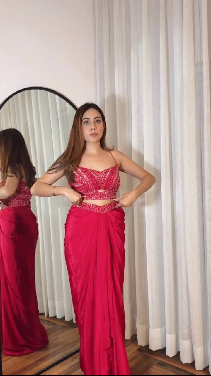 NEW THREE PIECE WESTERN OUTFIT FOR TRENDY WEDDING SEASON