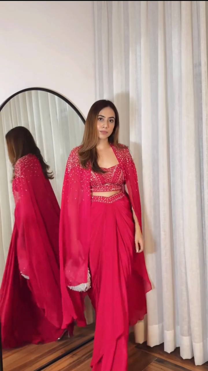 NEW THREE PIECE WESTERN OUTFIT FOR TRENDY WEDDING SEASON