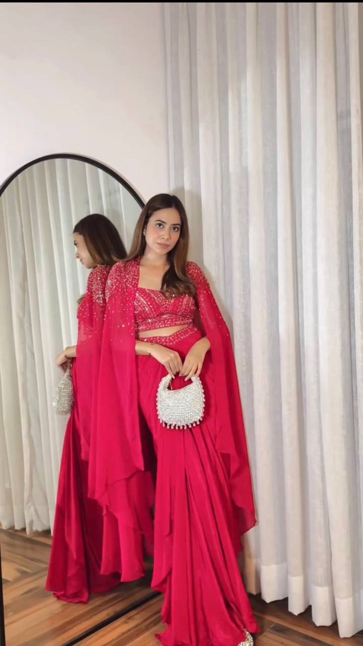 NEW THREE PIECE WESTERN OUTFIT FOR TRENDY WEDDING SEASON
