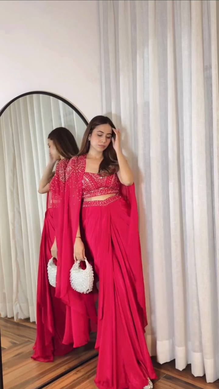 NEW THREE PIECE WESTERN OUTFIT FOR TRENDY WEDDING SEASON