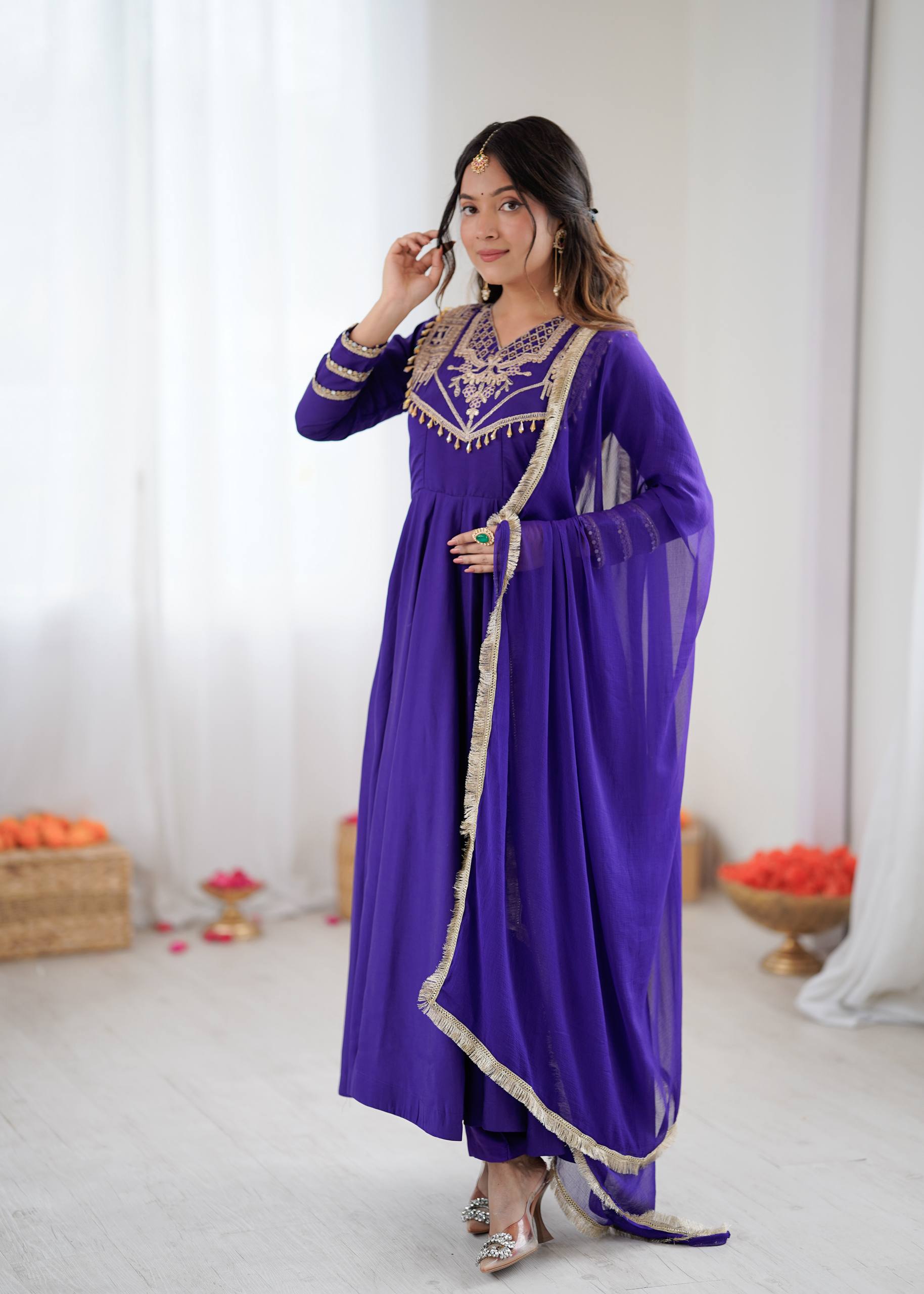 Women’s Ethnic Anarkali Gown