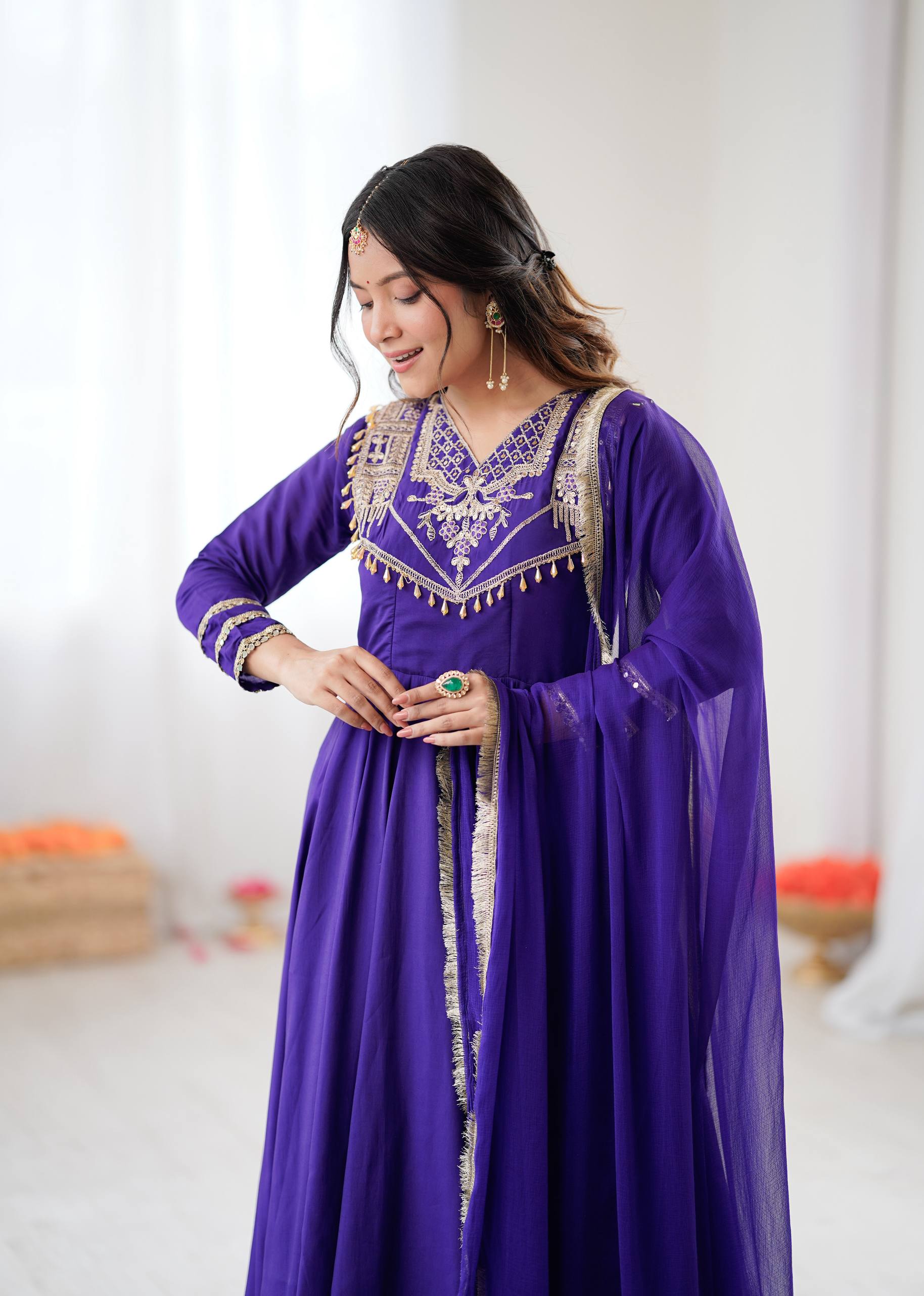 Women’s Ethnic Anarkali Gown