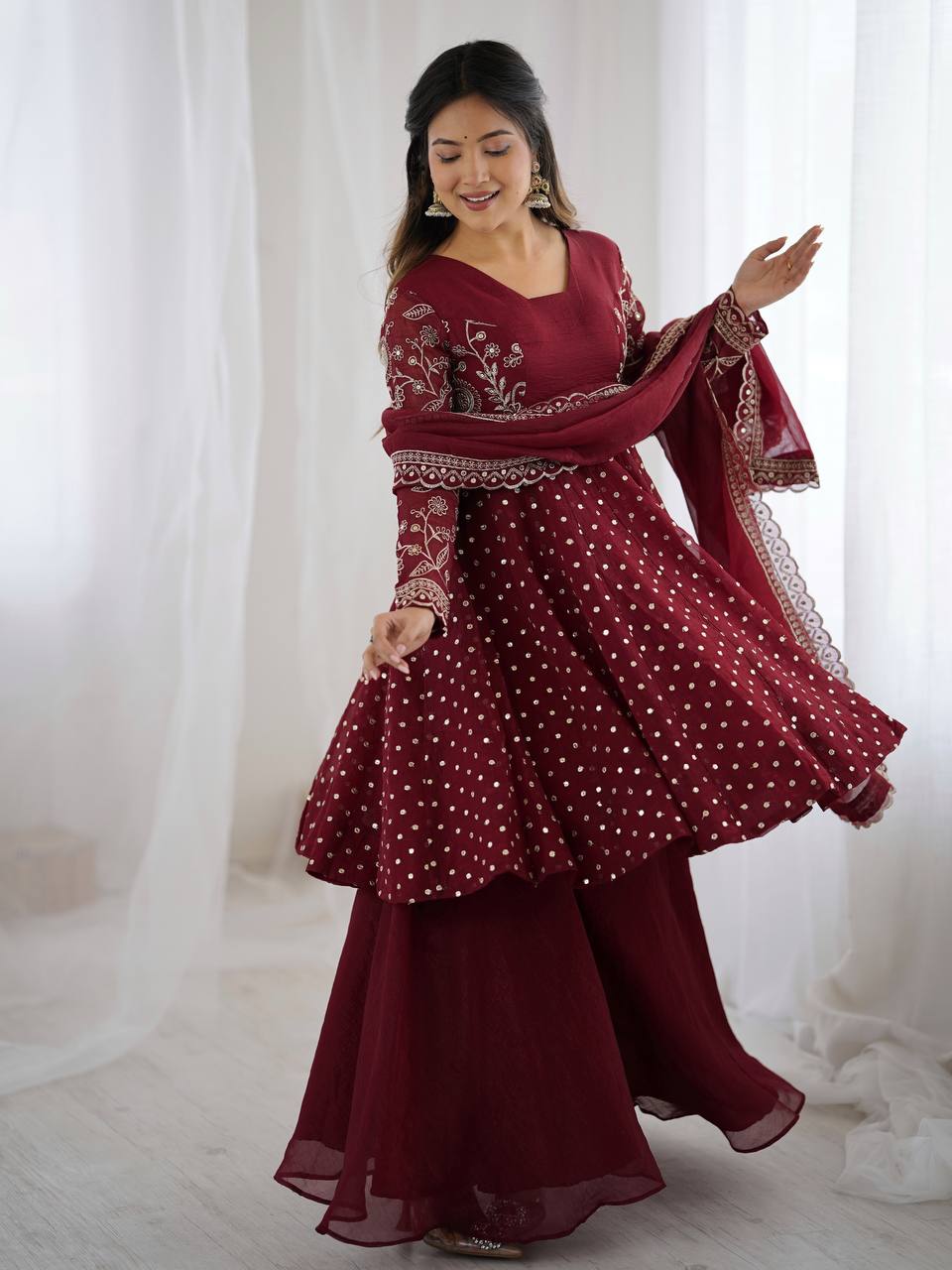 Women’s Ethnic Sharara Set