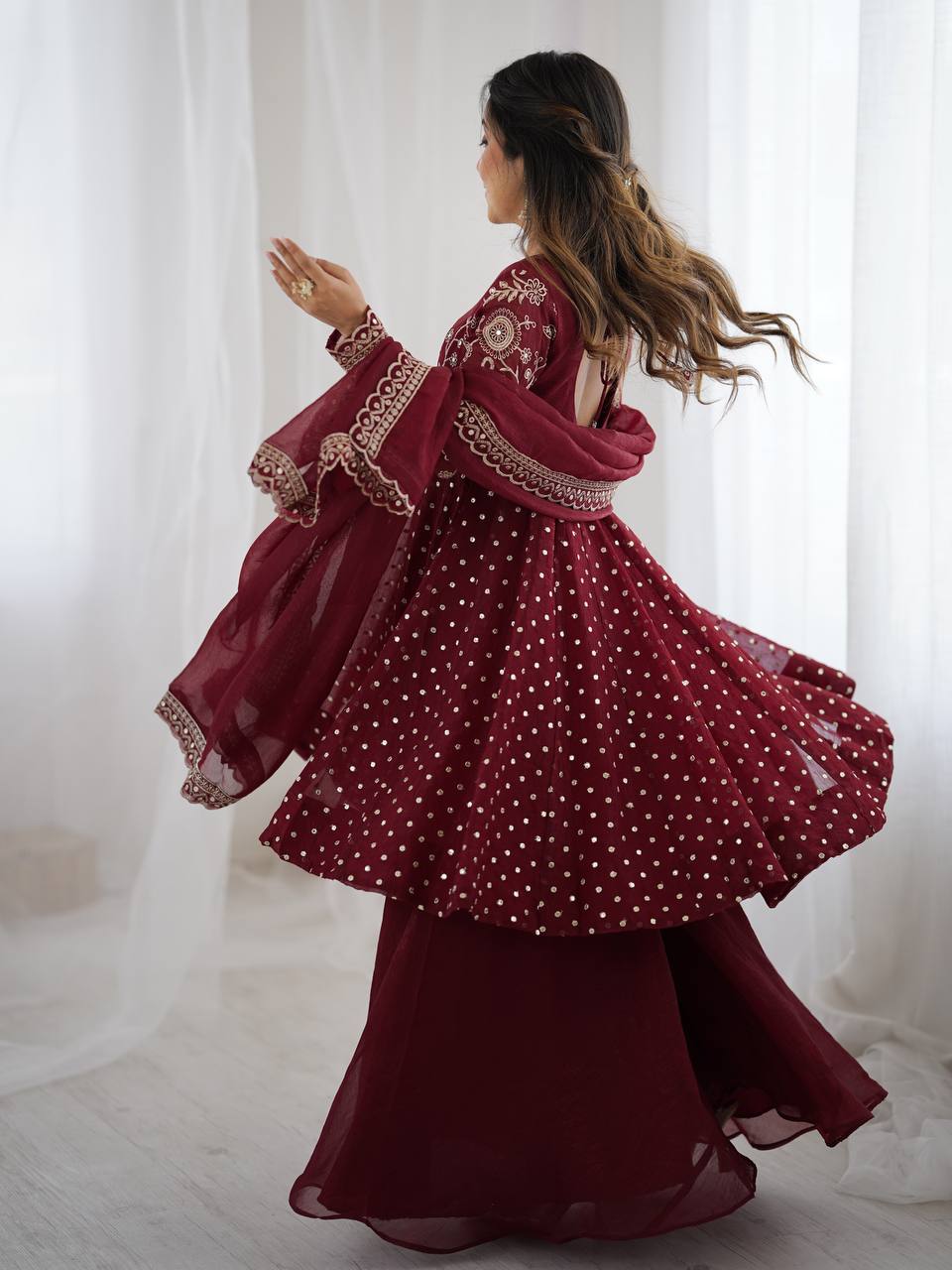 Women’s Ethnic Sharara Set