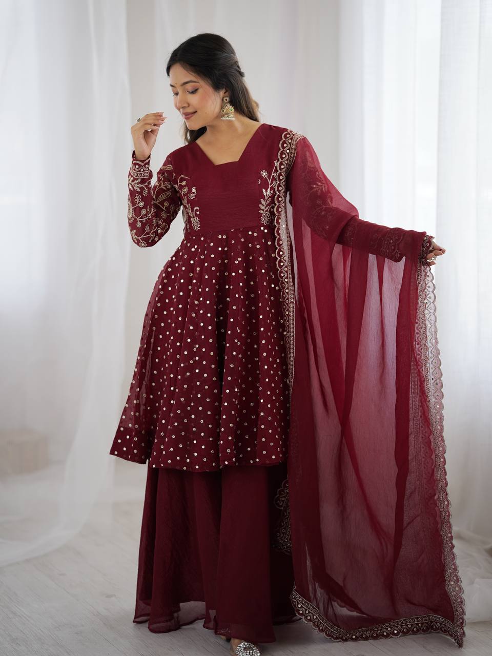 Women’s Ethnic Sharara Set