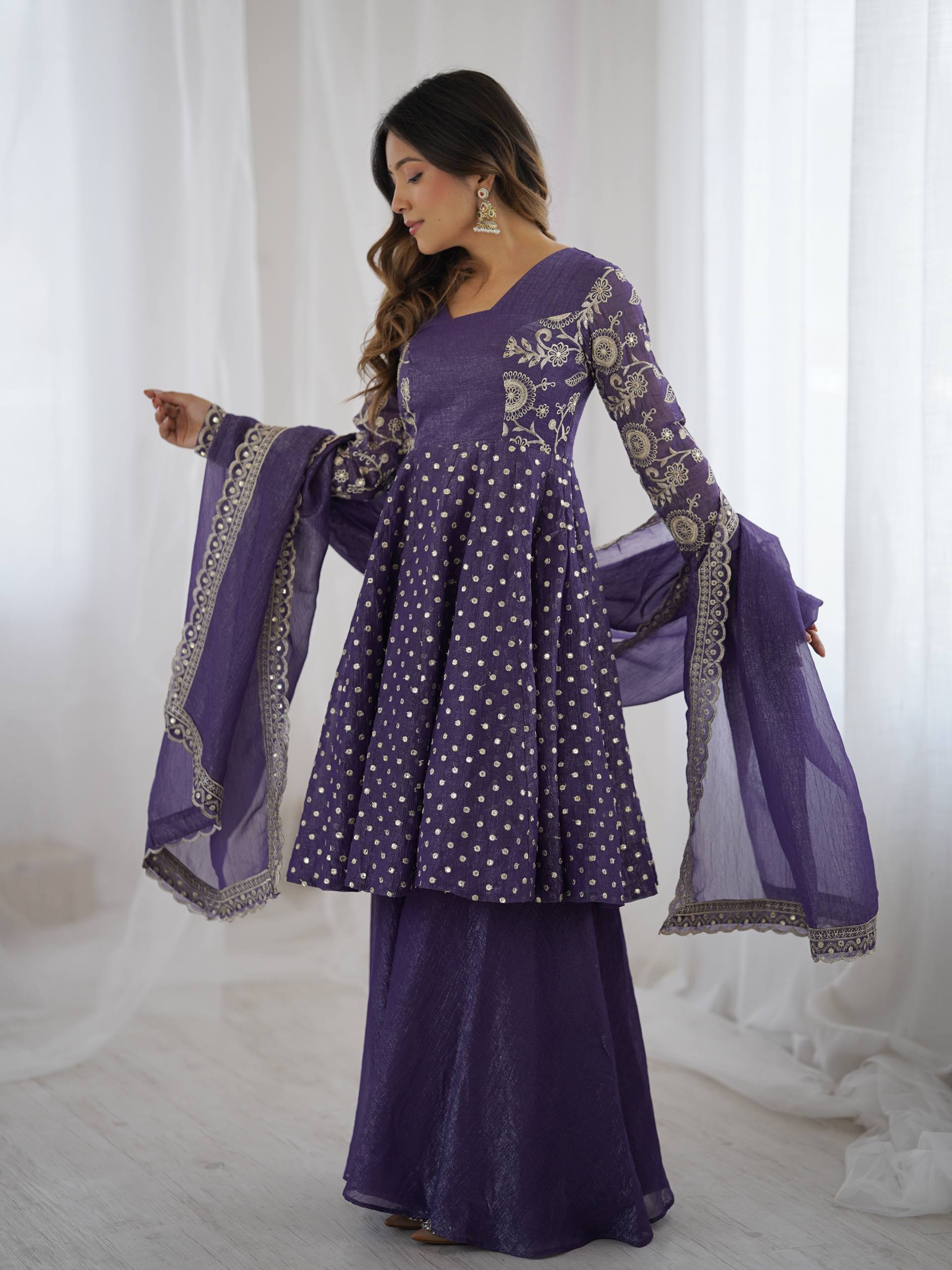 Women’s Ethnic Sharara Set