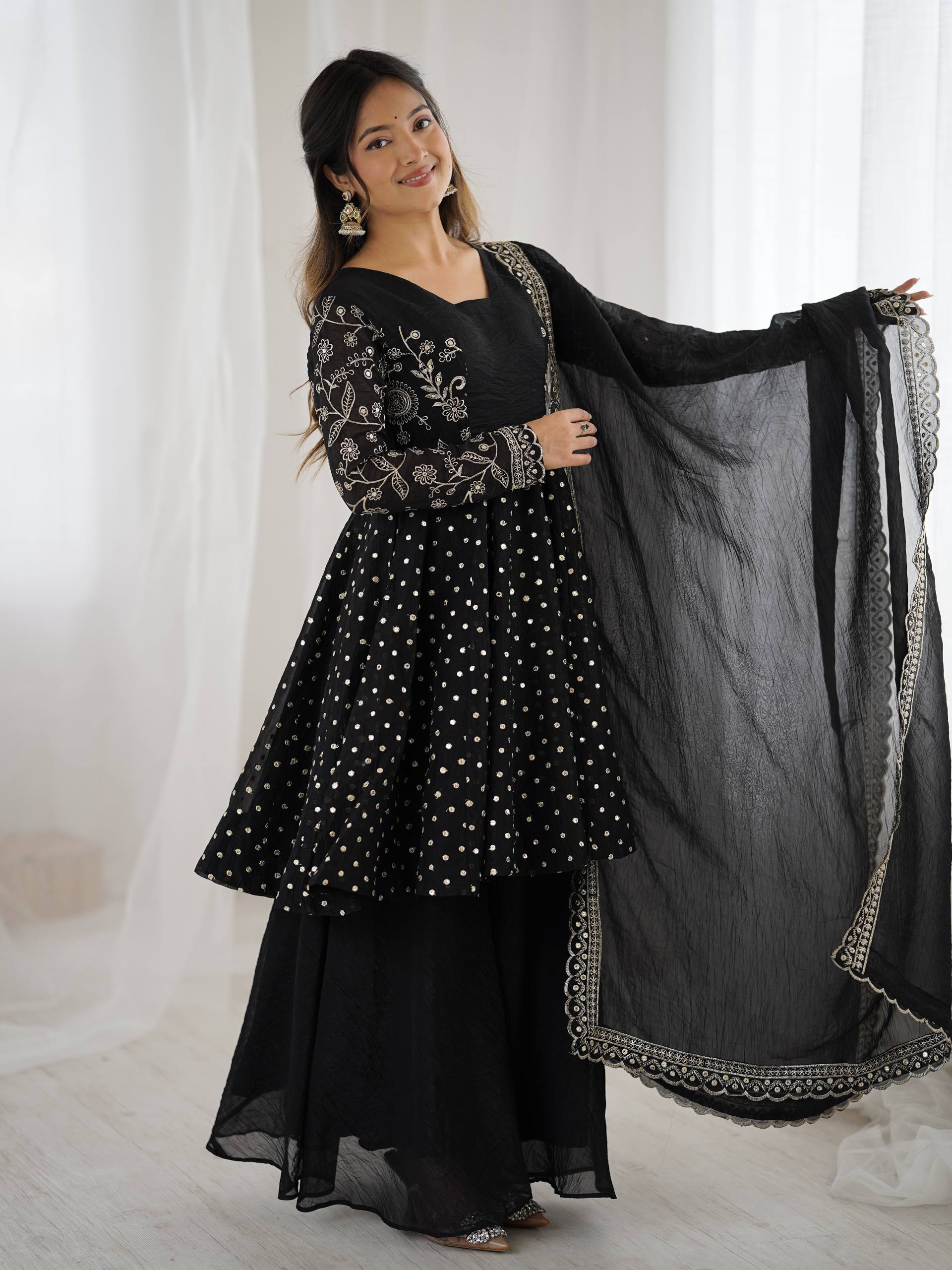 Women’s Ethnic Sharara Set