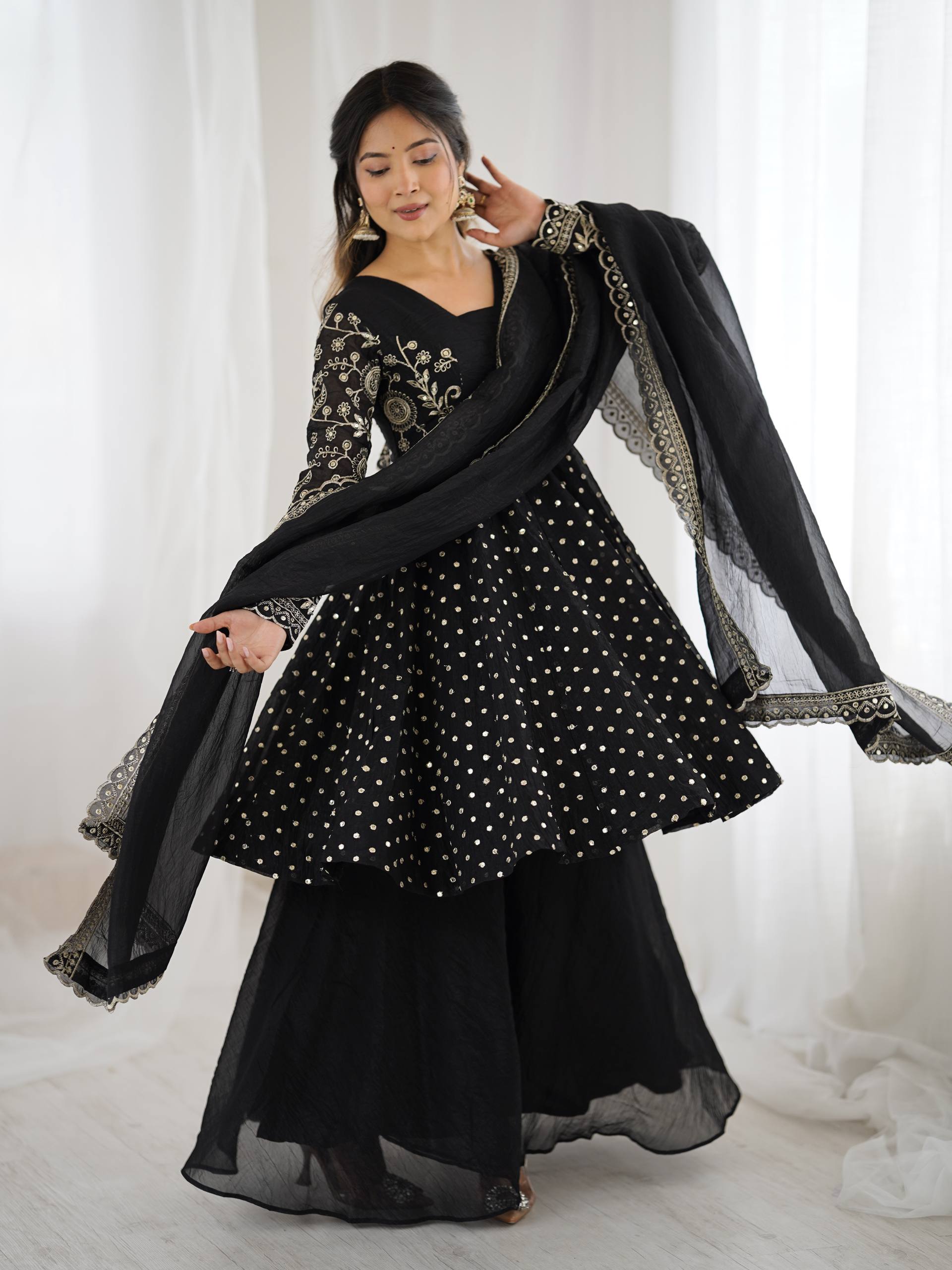 Women’s Ethnic Sharara Set